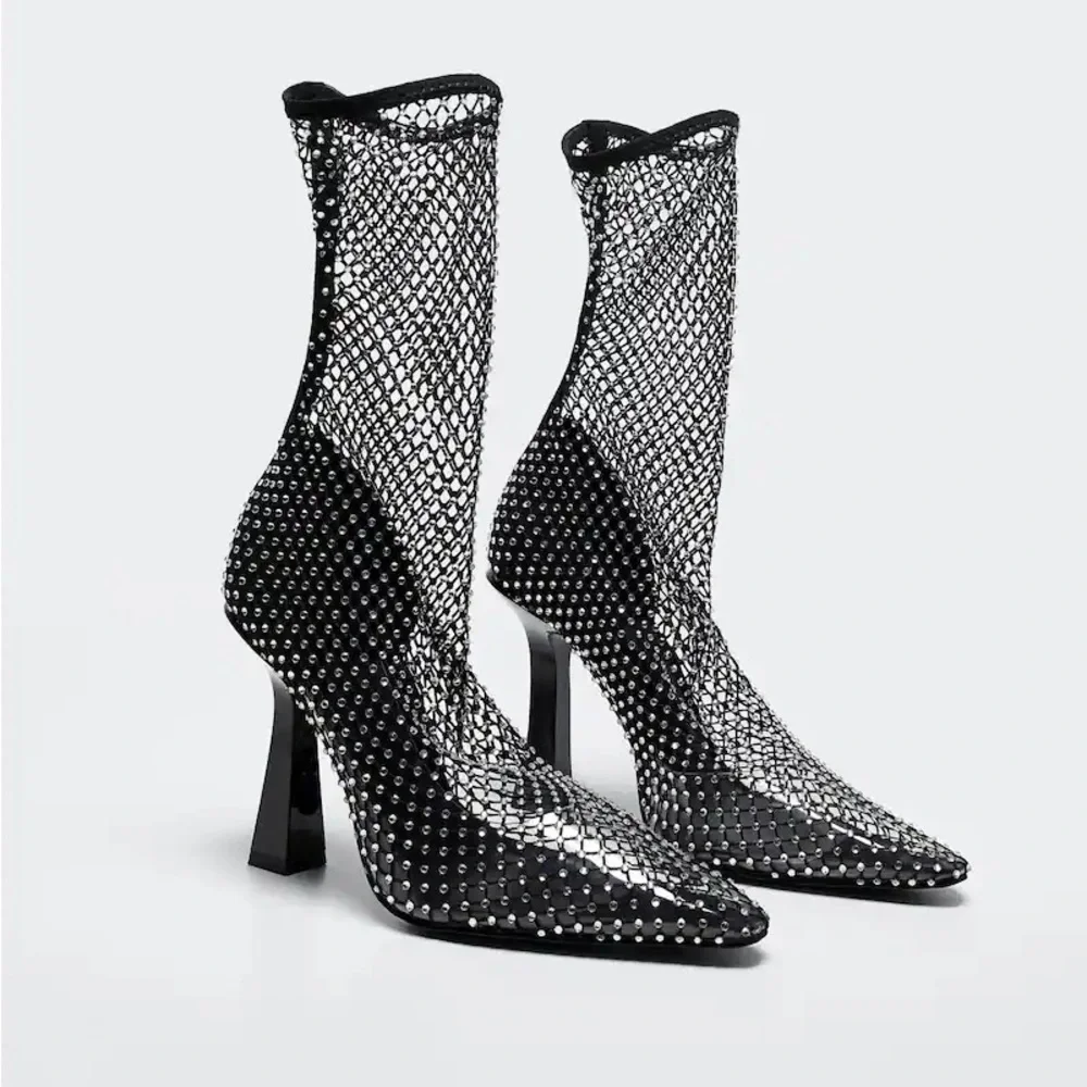 MANGO Rhinestone Heels - Picture 7 of 15